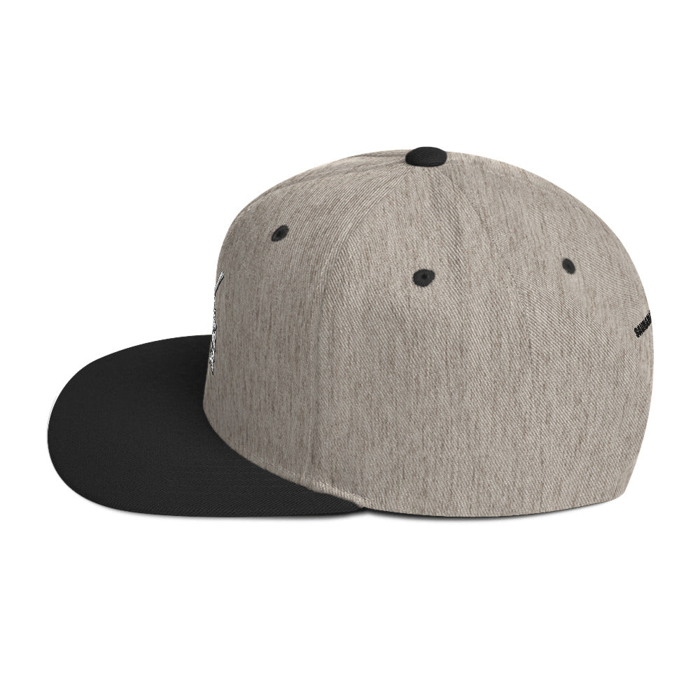 Snapback M23 svart-vit