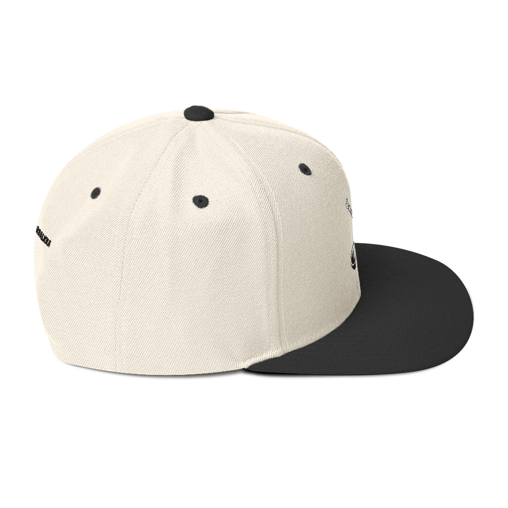 Snapback M23 svart-vit